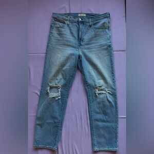 Madewell perfect vintage straight jeans